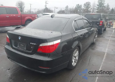 2010 BMW 528I from USA, damaged, VIN WBANU5C57AC125458